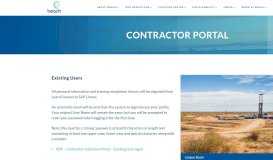 
							         Contractor Portal | Beach Energy								  
							    
