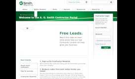 
							         Contractor Portal Login - AO Smith								  
							    