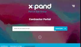 
							         Contractor Portal - Xpand								  
							    