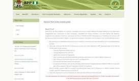 
							         Contractor Registeration - BPP								  
							    