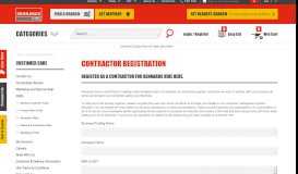 
							         Contractor Registration - Kennards Hire								  
							    