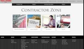 
							         Contractor Zone - Williams Lumber								  
							    