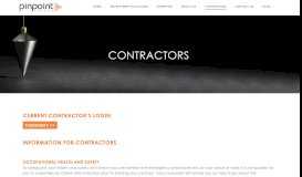 
							         Contractors - Pinpoint Talent - IT Recruitment Solutions + Personnel ...								  
							    