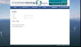 
							         Contractors - Sussex Wind Energy								  
							    