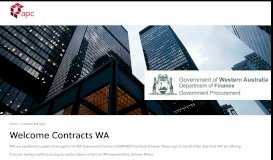 
							         Contracts WA Portal | Preferred Supplier | APC Commercial								  
							    