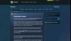 
							         Controller issues :: Portal 2 General Discussions - Steam Community								  
							    