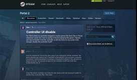 
							         Controller UI disable :: Portal 2 General Discussions - Steam Community								  
							    