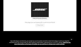 
							         ControlSpace Designer - Level 1 - Bose Professional								  
							    