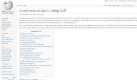 
							         Controversies surrounding G4S - Wikipedia								  
							    