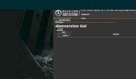 
							         Conversion Gel | Half-Life Wiki | FANDOM powered by Wikia								  
							    