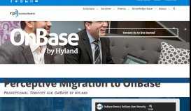 
							         Convert from Perceptive Content to OnBase by Hyland - RPI Consultants								  
							    