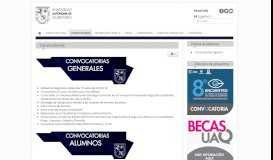 
							         Convocatorias - Universidad Autónoma de Querétaro								  
							    