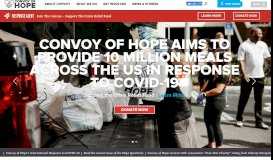 
							         Convoy of Hope | Humanitarian Organization								  
							    