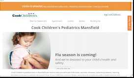 
							         Cook Children's Pediatrics - Mansfield								  
							    