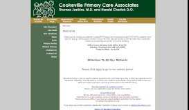 
							         Cookeville Primary Care Associates, PC								  
							    