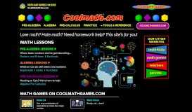 
							         Cool Math - free online cool math lessons, cool math games & apps ...								  
							    