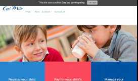 
							         Cool Milk - the UK's leading school and nursery milk supplier								  
							    