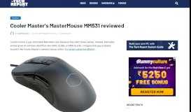 
							         Cooler Master's MasterMouse MM531 reviewed - The Tech Report ...								  
							    