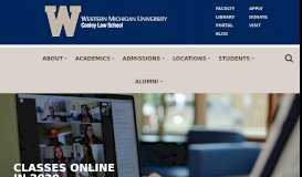 
							         Cooley Law School: WMU								  
							    