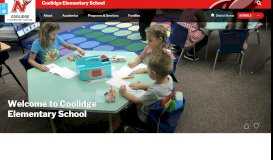 
							         Coolidge Elementary Home - Neenah Joint School District								  
							    