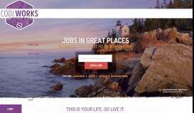 
							         CoolWorks.com – Jobs in Great Places								  
							    