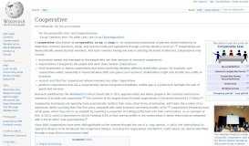 
							         Cooperative - Wikipedia								  
							    