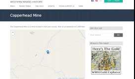 
							         Copperhead Mine								  
							    