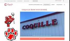 
							         Coquille Jr/Sr High School – Coquille School District								  
							    