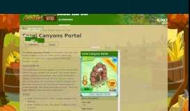 
							         Coral Canyons Portal | Animal Jam Wiki | FANDOM powered by Wikia								  
							    