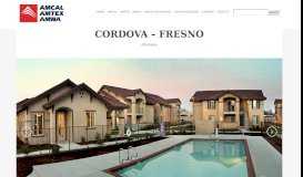 
							         Cordova – Fresno – AMCAL								  
							    
