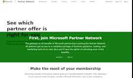 
							         Core benefits and requirements - Microsoft Partner Network								  
							    
