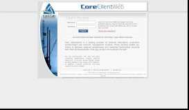 
							         Core Client Web - Core Laboratories								  
							    