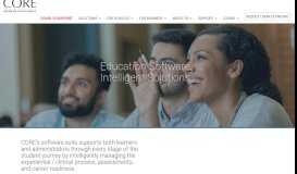 
							         CORE Higher Education Group | Education Software ...								  
							    