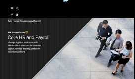 
							         Core HR and Payroll | Global HR Management | SAP ...								  
							    