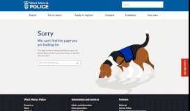 
							         Core-Vet Self Service E-Portal User Guide v2 ... - West Mercia Police								  
							    