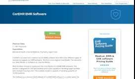 
							         CorEMR EMR Software | MedicalRecords.com								  
							    