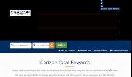 
							         Corizon Jobs - Benefits								  
							    