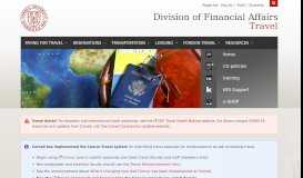 
							         Cornell Travel Portal | Cornell University Division of Financial Affairs								  
							    