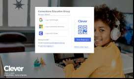 
							         Cornerstone Education Group - Log in to Clever								  
							    