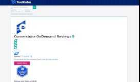 
							         Cornerstone OnDemand Reviews & Ratings | TrustRadius								  
							    