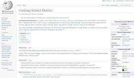 
							         Corning School District - Wikipedia								  
							    