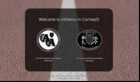 
							         Cornwall County and Schools Athletics Associations Portal								  
							    