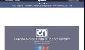 
							         Corona-Norco Unified School District								  
							    