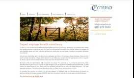 
							         Corpad: employee benefit consultancy								  
							    