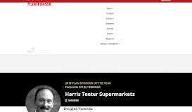 
							         Corporate 401(k) >$800mm Harris Teeter Supermarkets - PlanSponsor								  
							    