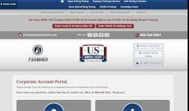 
							         Corporate Account Portal | US Drug Test Centers								  
							    
