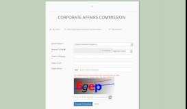 
							         corporate affairs commission - Payments To Billers & Collectors								  
							    