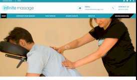 
							         Corporate Chair Massage & Mobile Massage Therapy by Infinite ...								  
							    