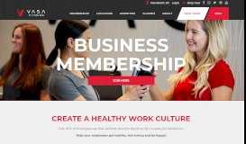 
							         Corporate Gym Memberships - VASA Fitness								  
							    