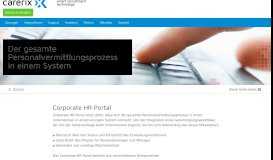 
							         Corporate HR Portal - Carerix Recruitmentsoftware								  
							    